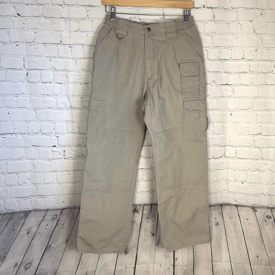 Vintage VINTAGE 5.11 Tactical Men's Cotton Canvas Pants Cargo Utility Style 74251 Tan 30/30 Cargo Pants Mens 30 Tan Size US 30 / EU 46 - 2 Thumbnail