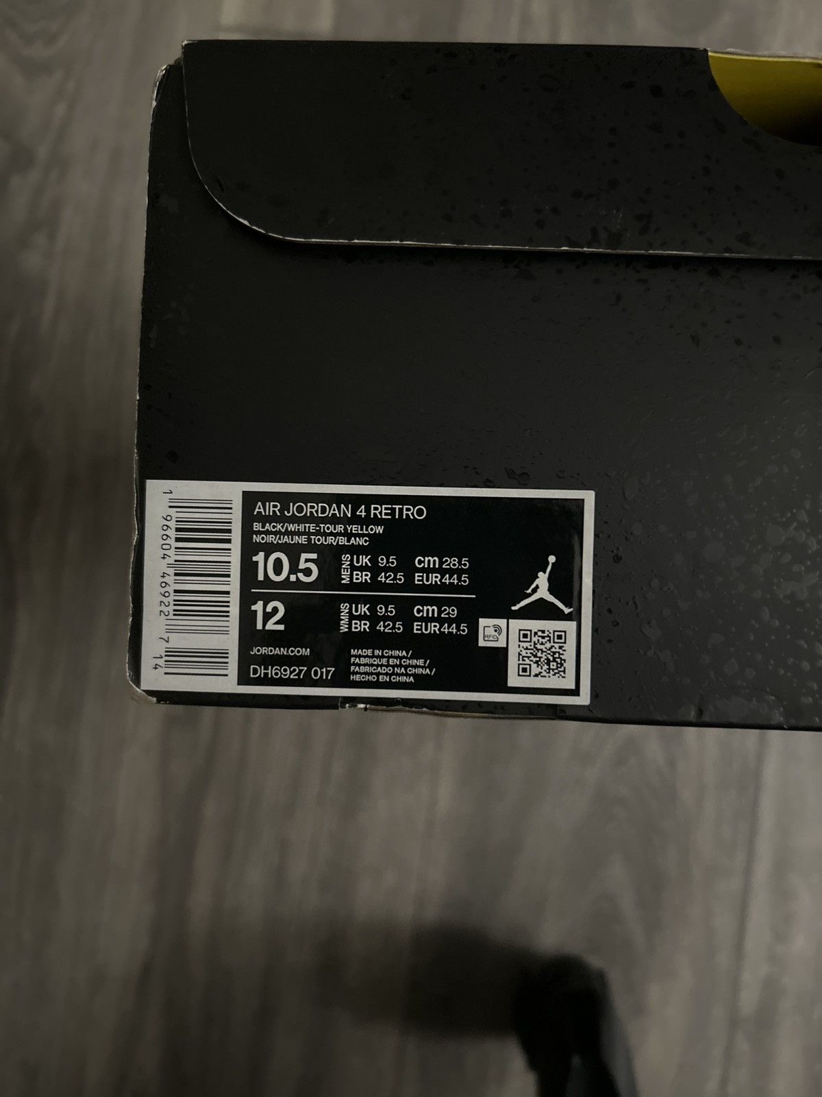 Jordan Brand Jordan 4’s Yellow thunder BRAND NEW Size US 10.5 / EU 43-44 - 6 Thumbnail