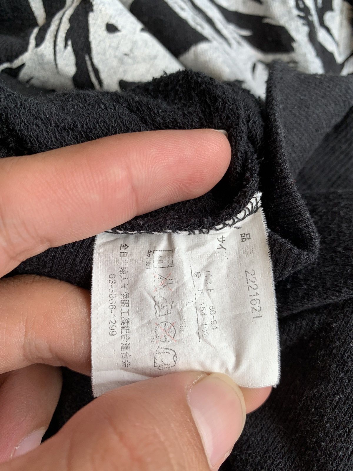 20471120 💥BINDING OFFER💥Japanese Ogetto skull hodies Size US M / EU 48-50 / 2 - 6 Thumbnail