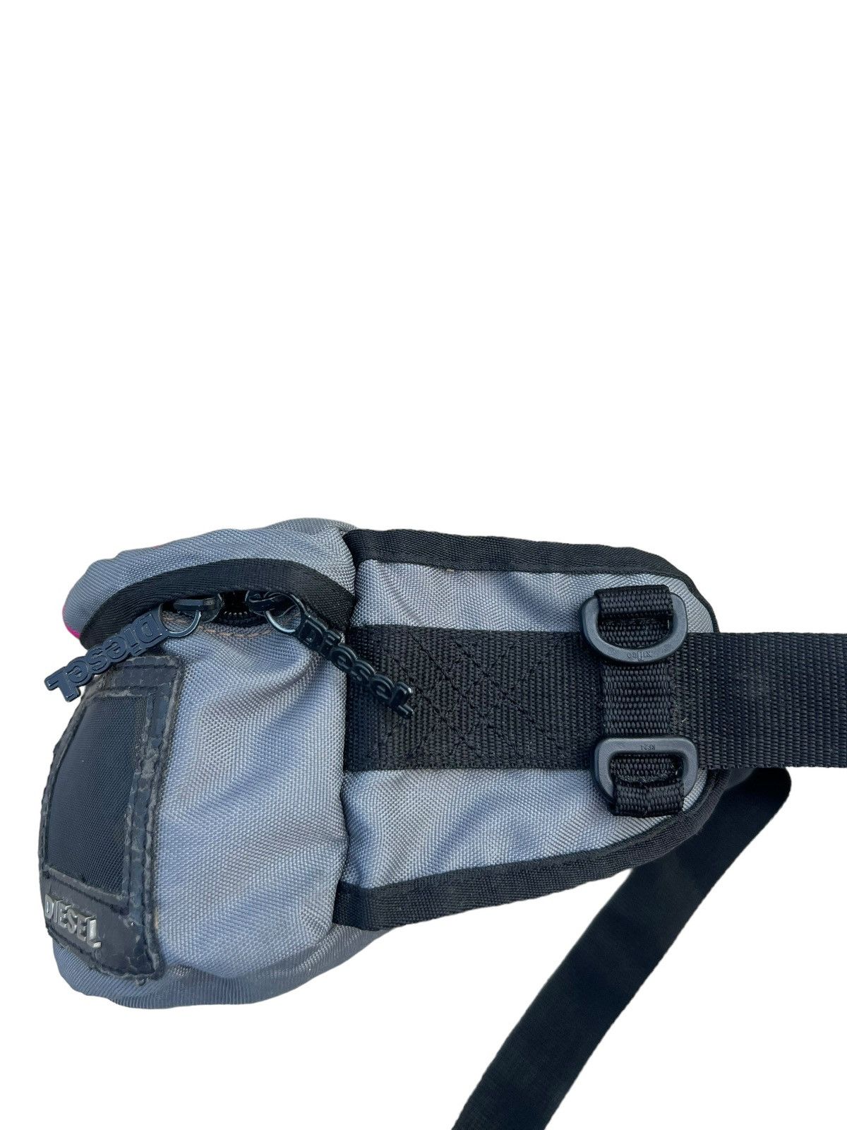 Diesel Vintage Diesel Multi Colour Block Nylon Waist Chest Bag Size ONE SIZE - 14 Thumbnail