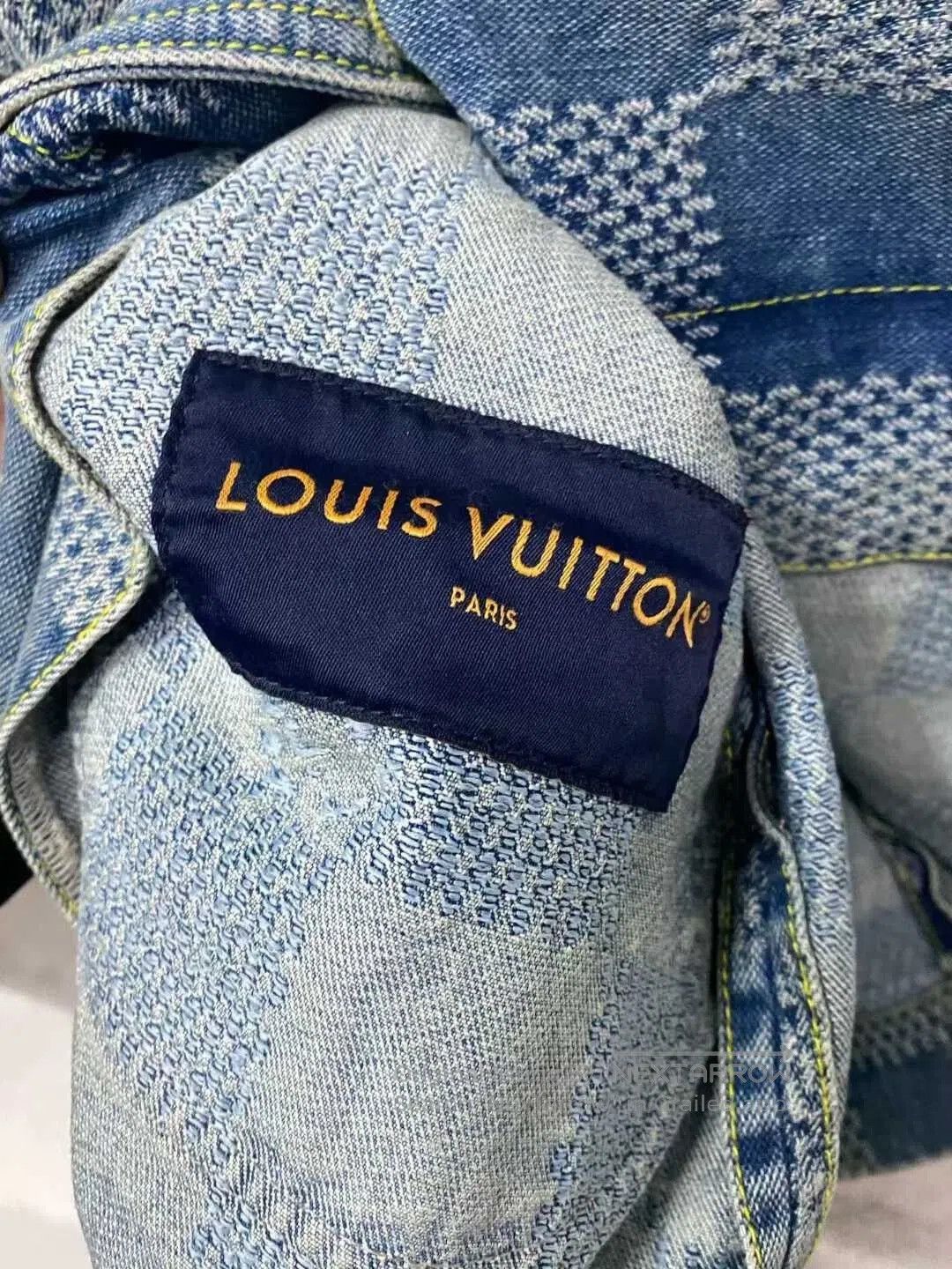 Louis Vuitton louis vuitton checkered denim jacket. Size US L / EU 52-54 / 3 - 6 Thumbnail