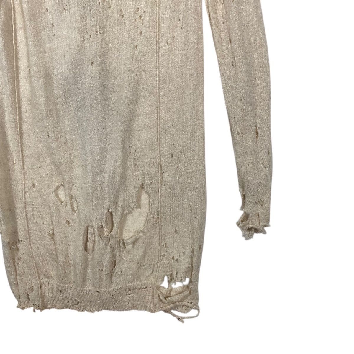 Y's Y's Yohji Yamamoto Destroyed Distressed Cardigan Size 2 Size XS / US 0-2 / IT 36-38 - 16 Thumbnail