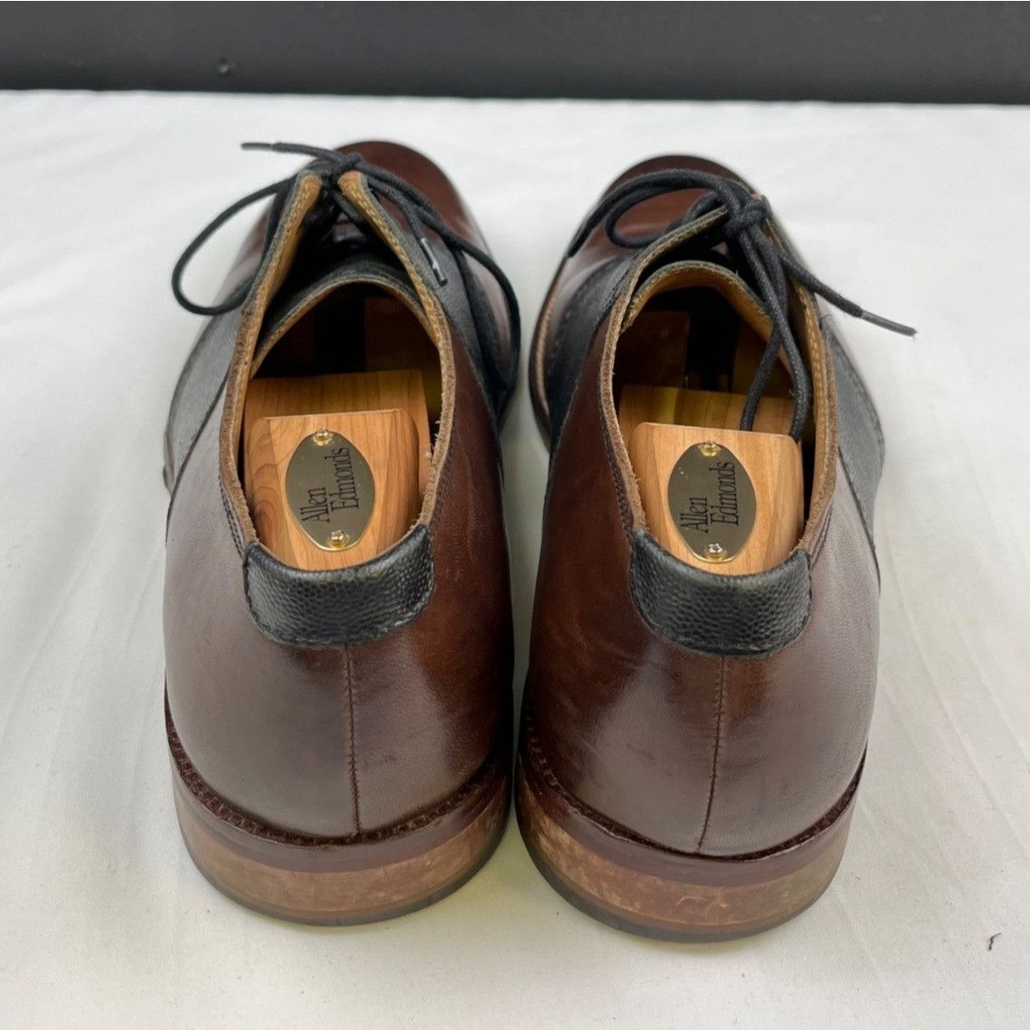 Cole Haan Cole Haan Men's Brown Dress Shoes/Oxfords Sz 10.5M SKU 4454 Size US 10.5 / EU 43-44 - 2 Thumbnail