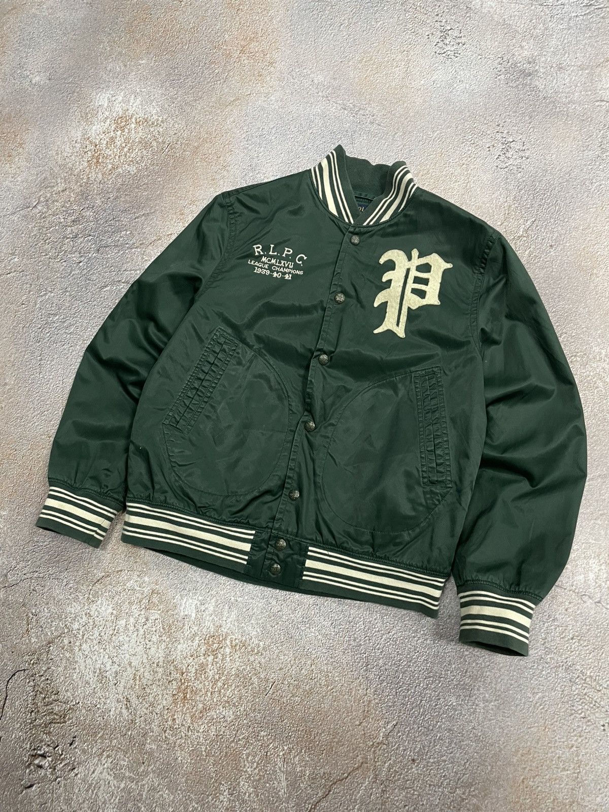 Polo Ralph Lauren Polo Ralph Lauren New York Nylon Bomber Jacket Size US XS / EU 42 / 0 - 2 Thumbnail