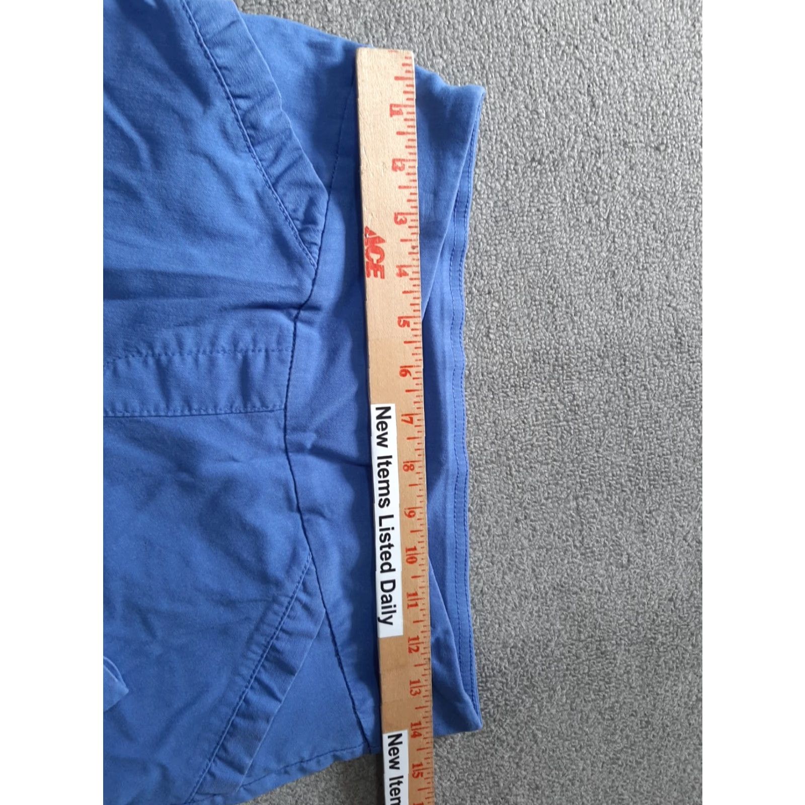 Vintage Alia Womens Pants Size 10P Blue Pants Women Petite Classic Comfort Casual Workwear 10P Blue Size 32" / US 10 / IT 46 - 3 Thumbnail
