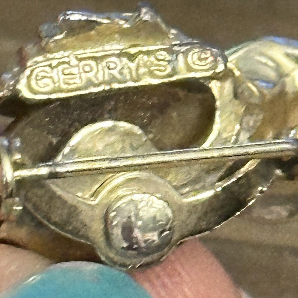 Other × Vintage Vintage Gerry’s marbled stone perching owl brooch Size ONE SIZE - 5 Thumbnail