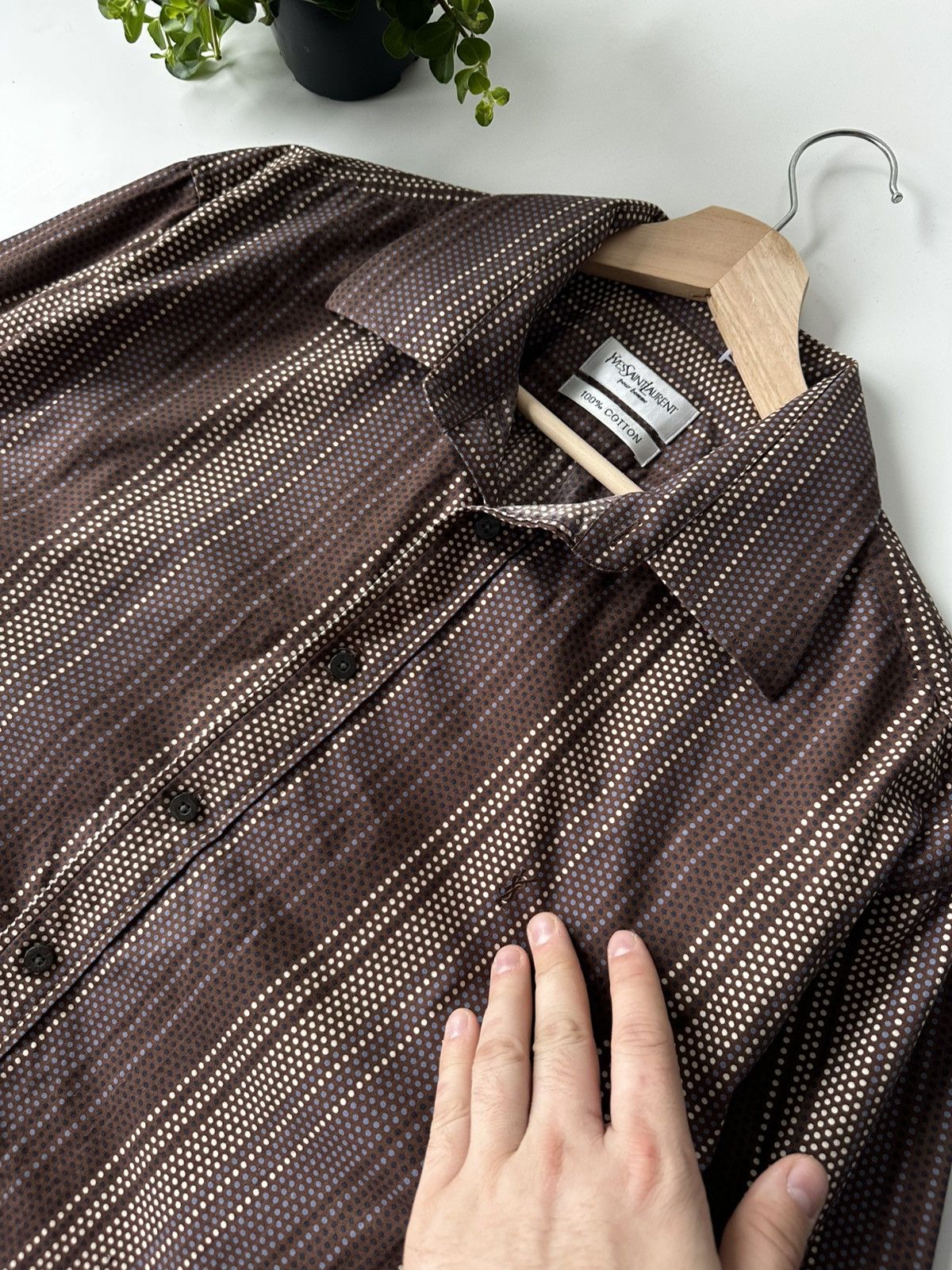 Yves Saint Laurent Vintage 90s Yves Saint Laurent Size US L / EU 52-54 / 3 - 4 Thumbnail