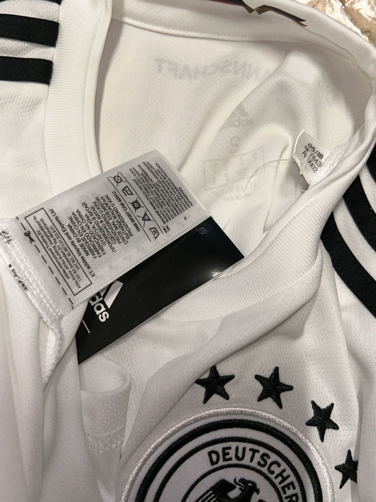 Adidas BNWT Adidas Germany DFB 2018 World Cup Home Kit Jersey Size US S / EU 44-46 / 1 - 5 Thumbnail