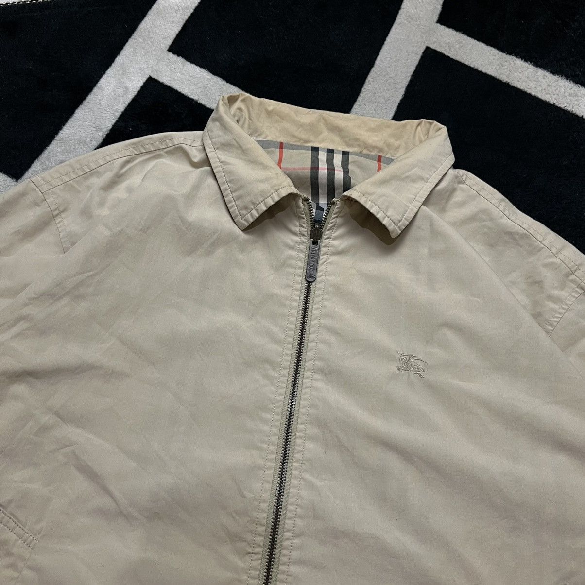 Burberry Vintage Burberry Reversible Nova Check Harrington Jacket Size US XL / EU 56 / 4 - 8 Thumbnail