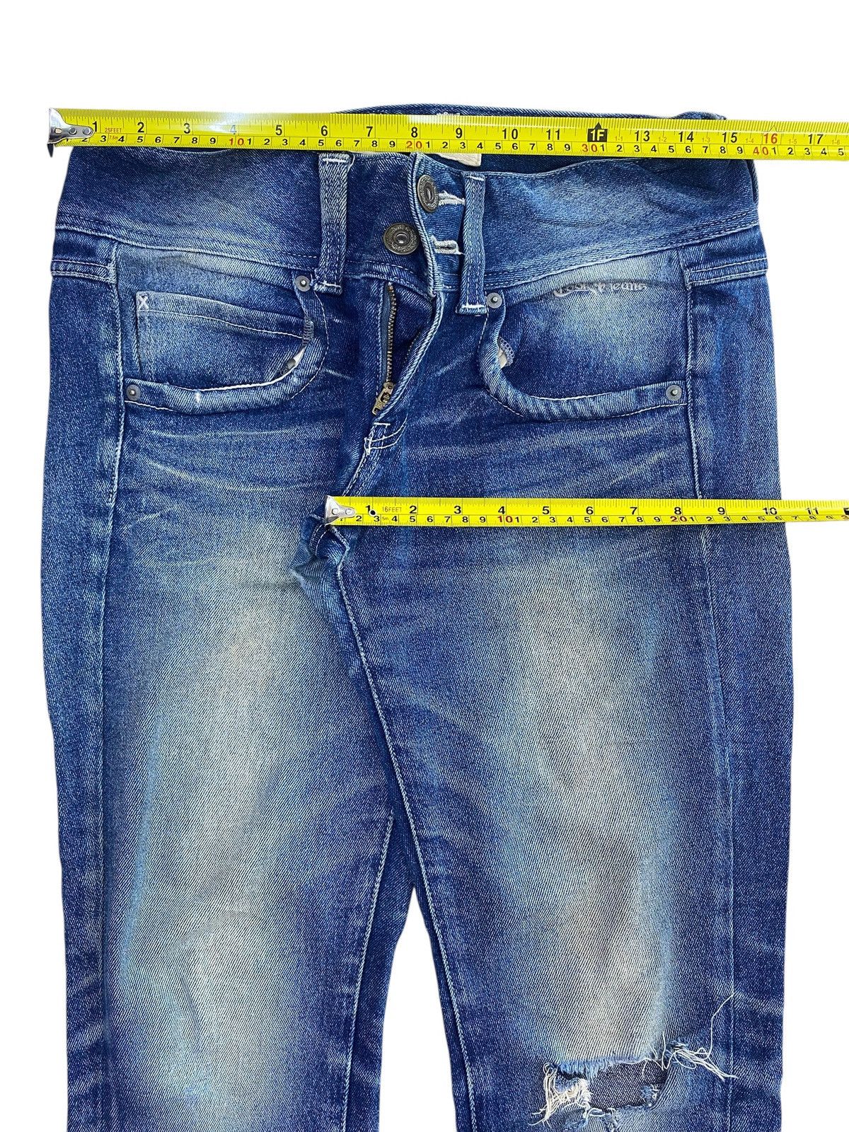 Cook Jeans Cook Jeans Faded Wash Style Ripped Jeans Size US 30 / EU 46 - 5 Thumbnail