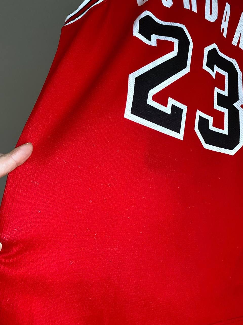 Champion Vintage 90s NBA Basketball Jersey Chicago Bulls #23 JORDAN M Size US M / EU 48-50 / 2 - 13 Thumbnail