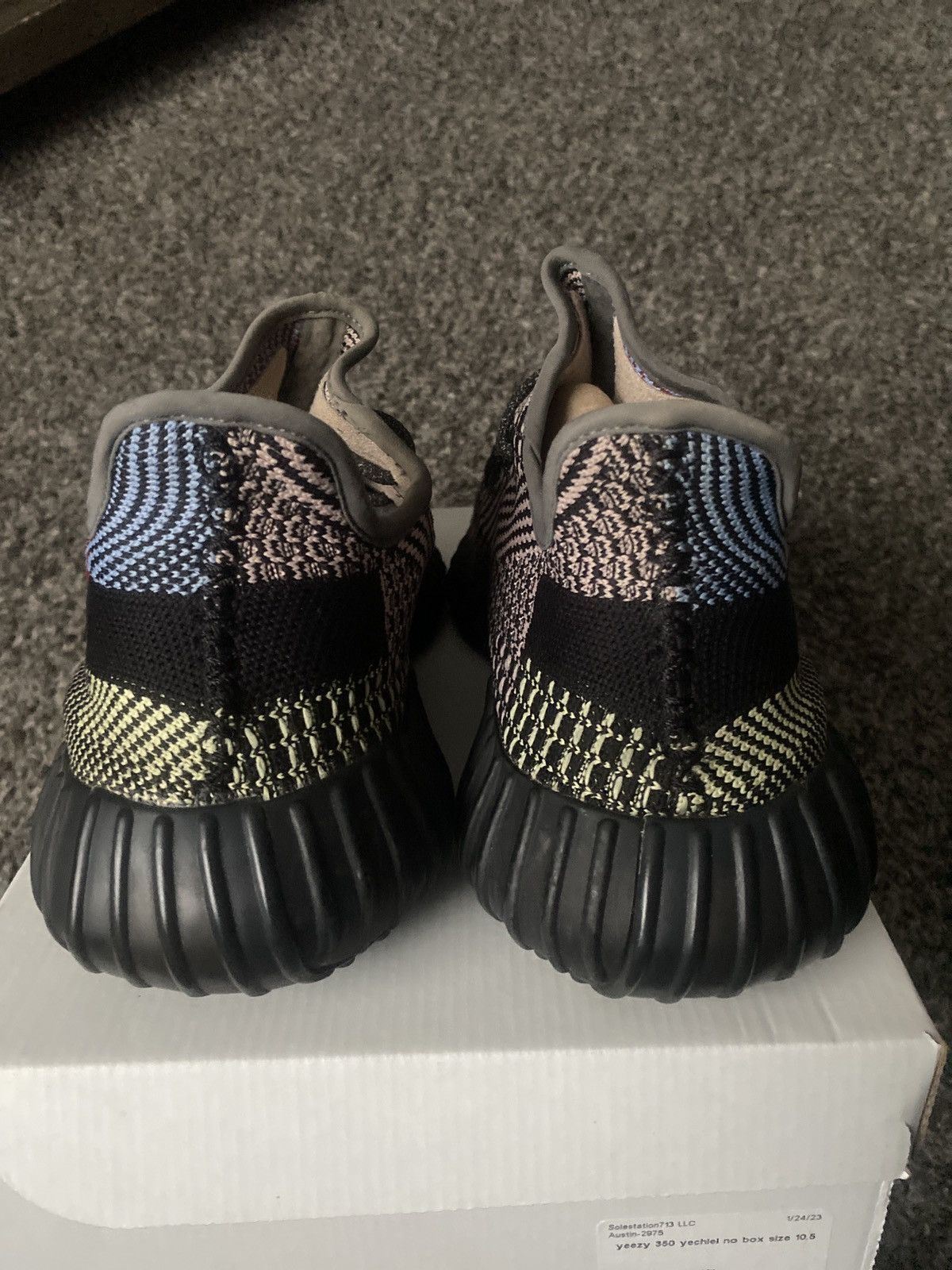 Yeezy Yeezy Boost 350 V2 Yecheil (Non-Reflective) Size US 10.5 / EU 43-44 - 6 Thumbnail