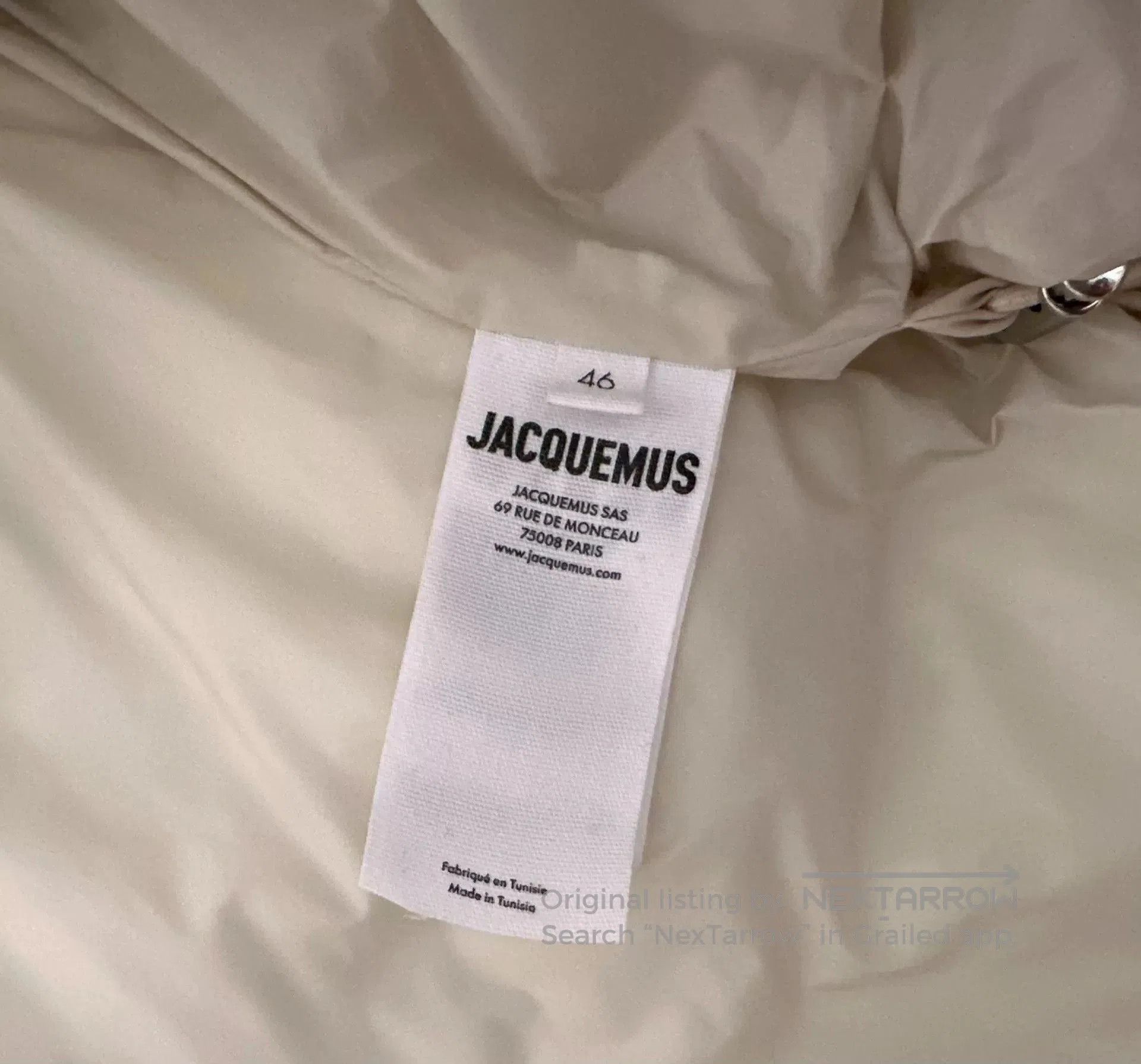 Jacquemus Jacquemus La Doudoune Quilted Short Jacket. Size L / US 10 / IT 46 - 5 Thumbnail