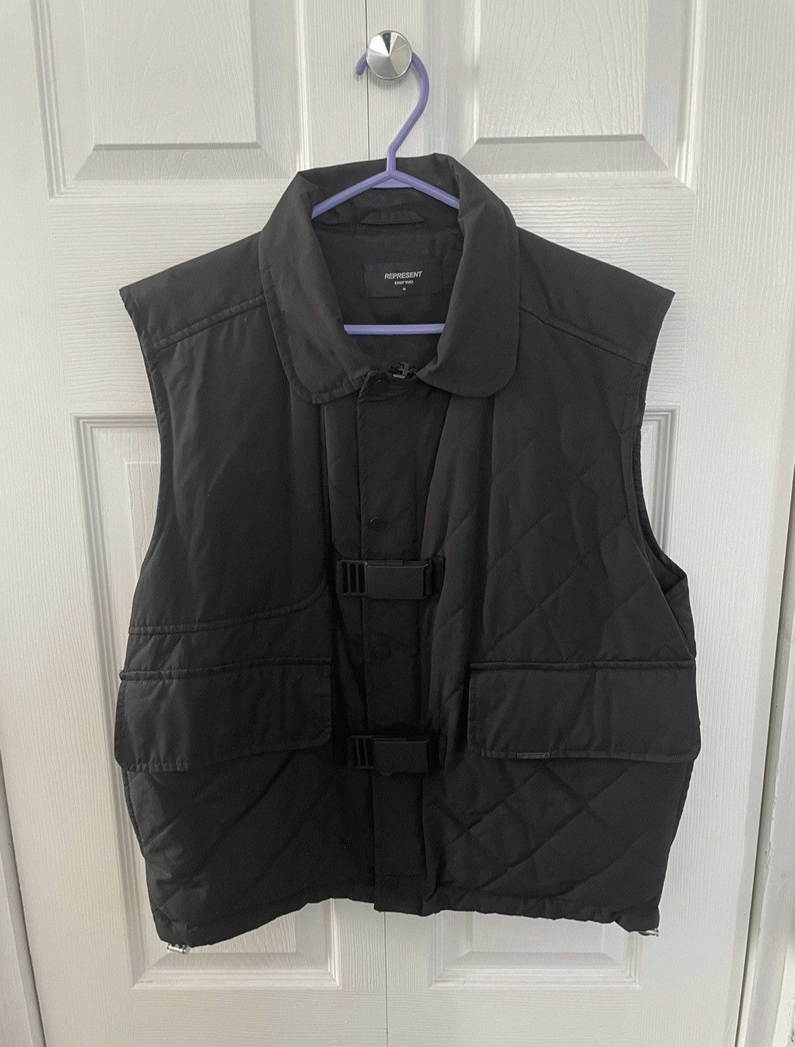 Represent Clo. Represent clo Black Military Vest FW20 Size US M / EU 48-50 / 2 - 3 Thumbnail