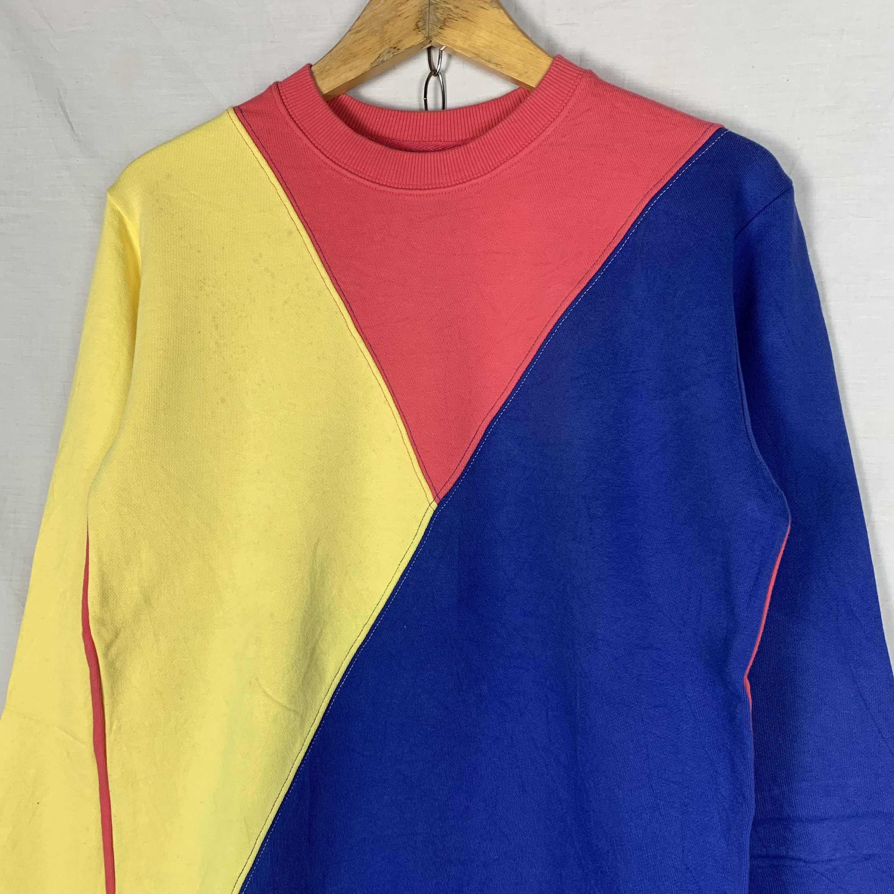 Japanese Brand PLAYMONSTERS Multicolor Sweatshirt Crewneck Size US S / EU 44-46 / 1 - 2 Thumbnail