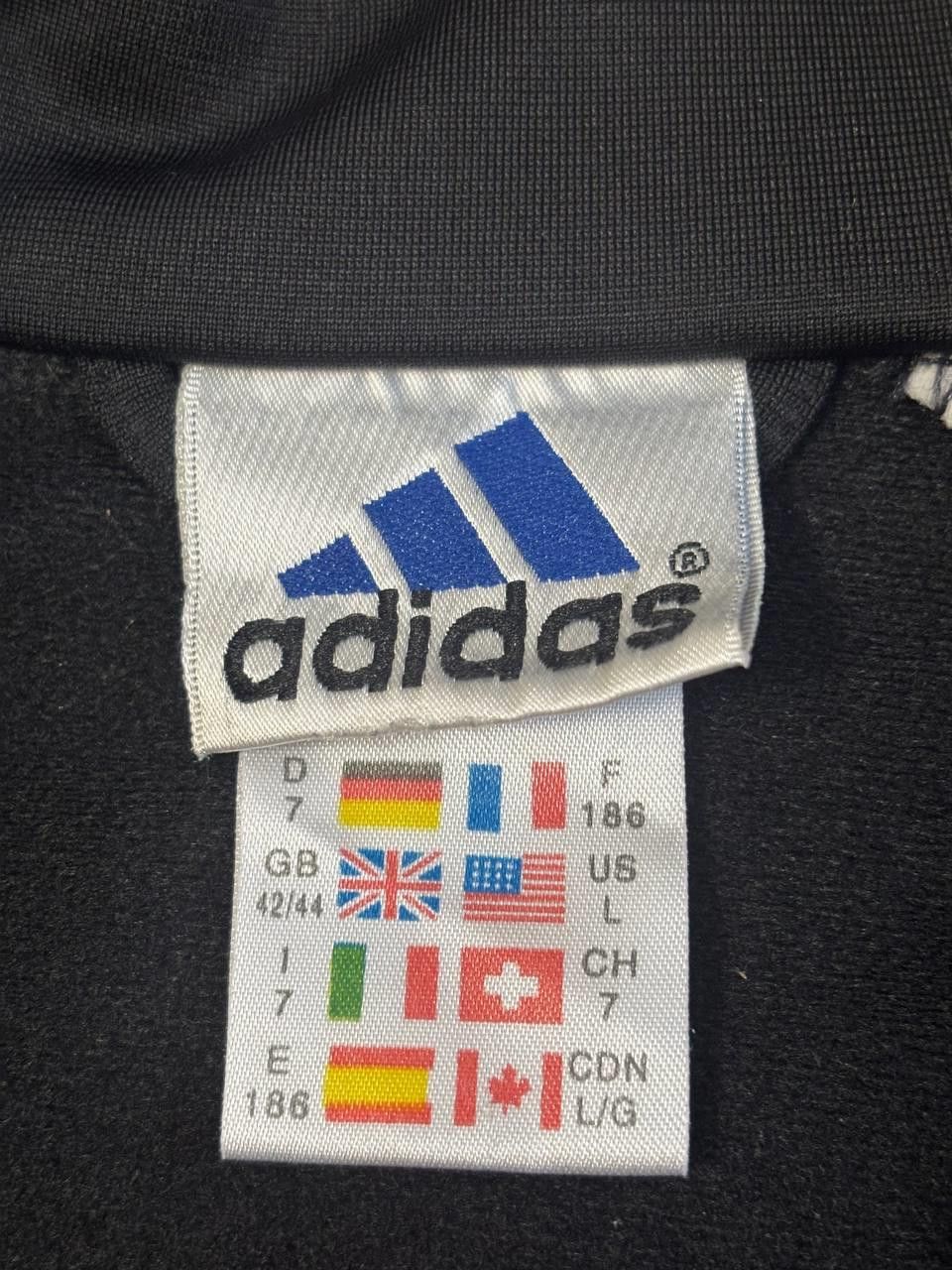Adidas Vtg 90s Adidas Trefoil FC Neyruz Track Jacket L Size US L / EU 52-54 / 3 - 12 Thumbnail