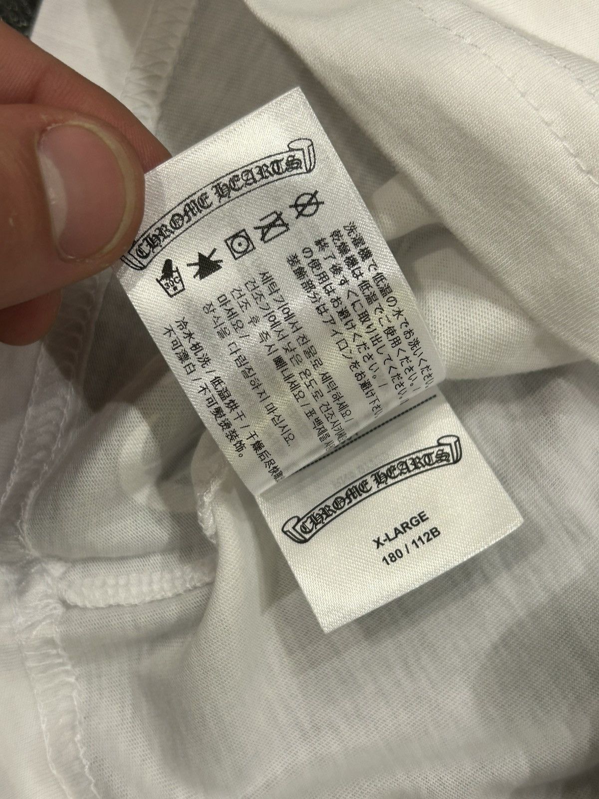 Chrome Hearts Chrome Hearts Las Vegas Horseshoe Tee Size US XL / EU 56 / 4 - 7 Thumbnail