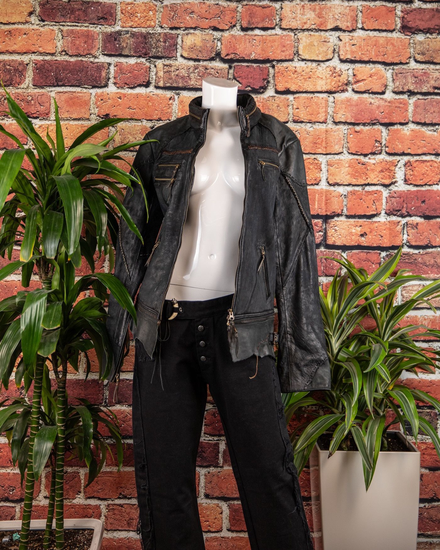 14th Addiction 14th Addiction “JK Desert” Distressed Leather Jacket Archive Size US S / EU 44-46 / 1 - 15 Thumbnail