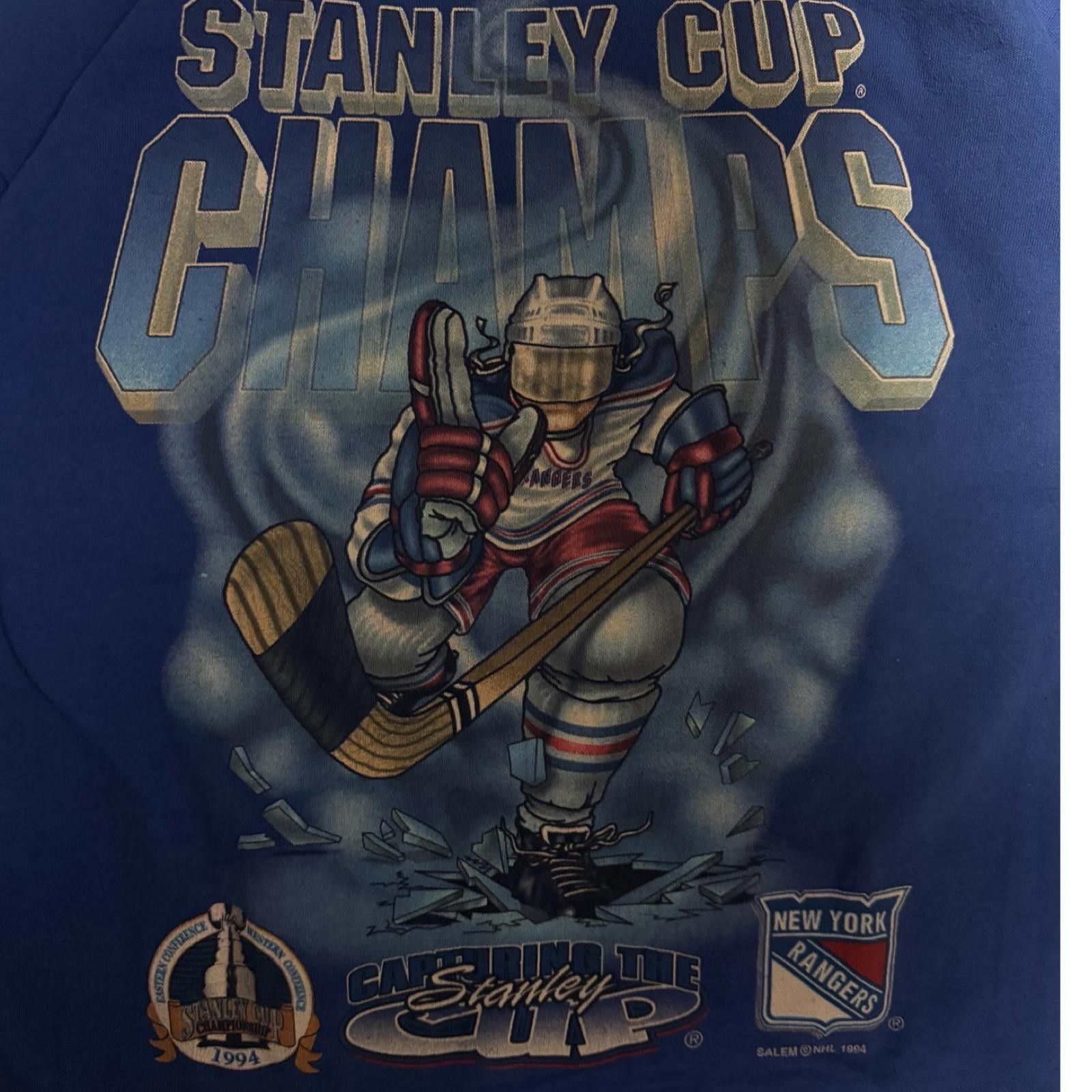Salem Sportswear 1994 New York Rangers Stanley Cup Champs — L — Size US L / EU 52-54 / 3 - 2 Thumbnail