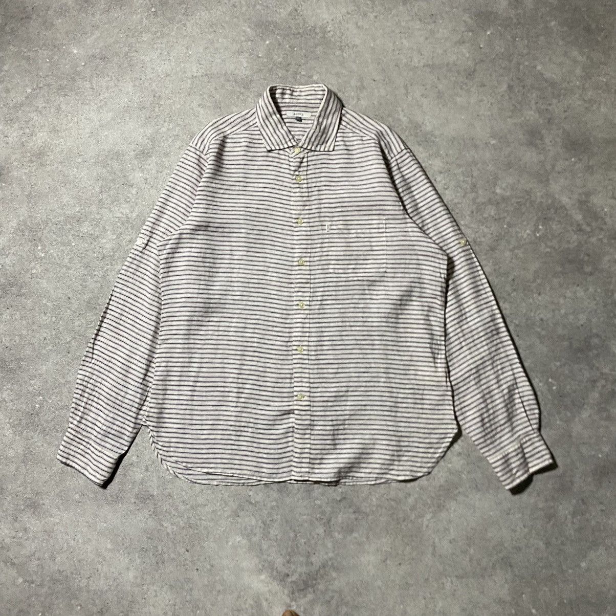 Aigle Aigle Vintage Stripe Shirt Size US L / EU 52-54 / 3 - 1 Thumbnail