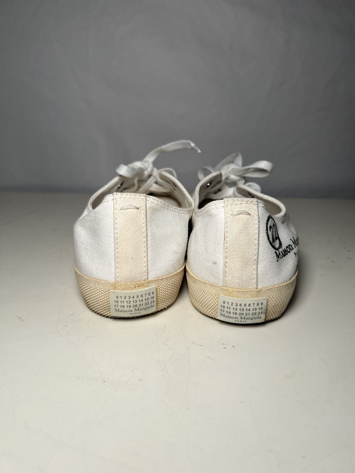Maison Margiela Maison Margiela Paint Splatter Tabi Sneakers Size US 5 / IT 35 - 3 Thumbnail
