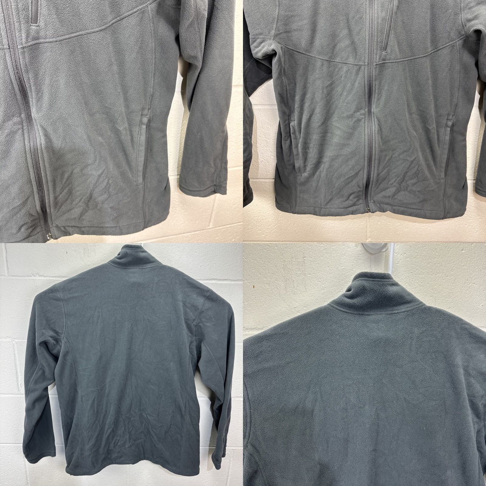 The North Face The North Face Jacket Mens Gray Fleece Jacket Full Zip Sweater Pockets Outdoor L Size US L / EU 52-54 / 3 - 8 Thumbnail