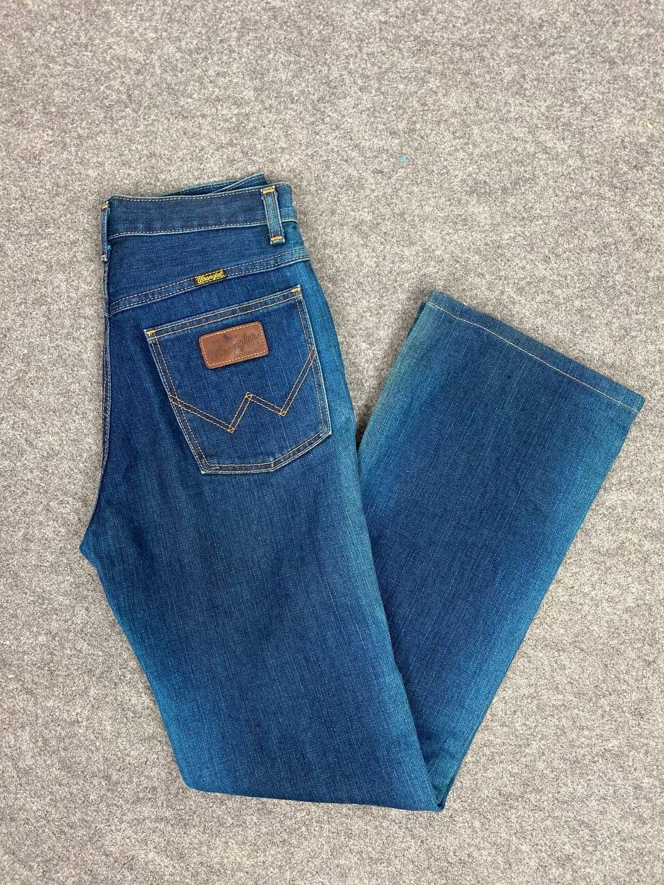 Wrangler vintage wrangler blue bell indigo denim nice design Size 28" / US 6 / IT 42 - 2 Thumbnail