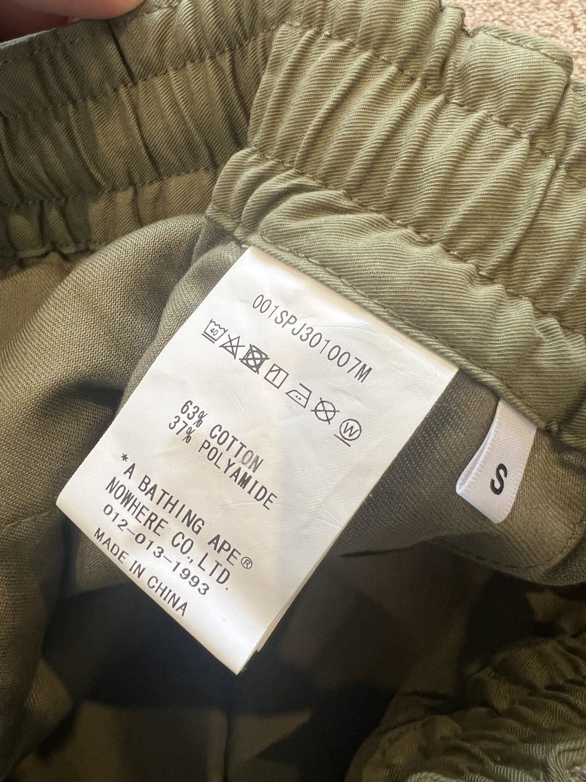 Bape Wide Cargo Shorts Size US 30 / EU 46 - 9 Thumbnail