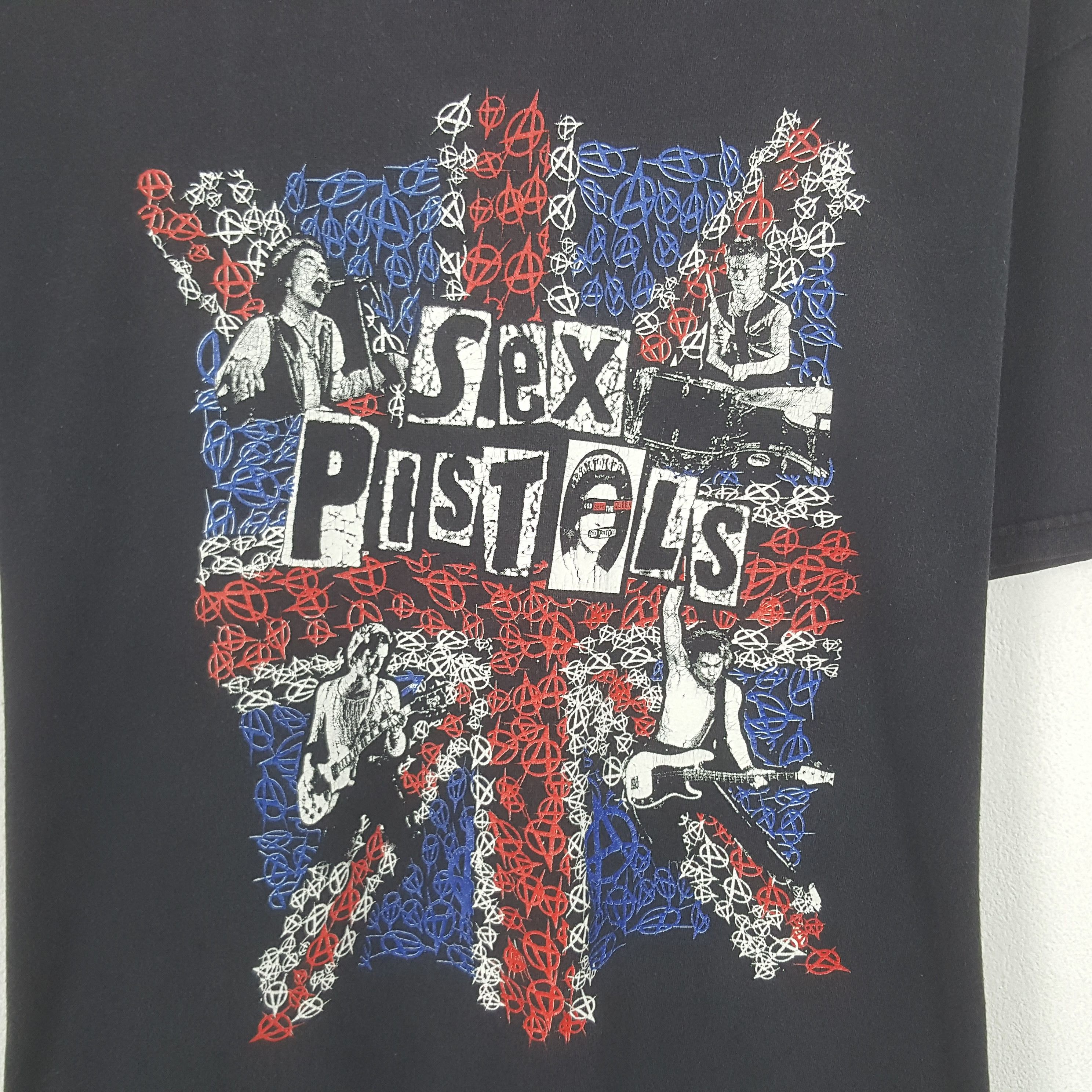 Band Tees Sex Pistols American Rock Band T-shirt Size US L / EU 52-54 / 3 - 2 Thumbnail