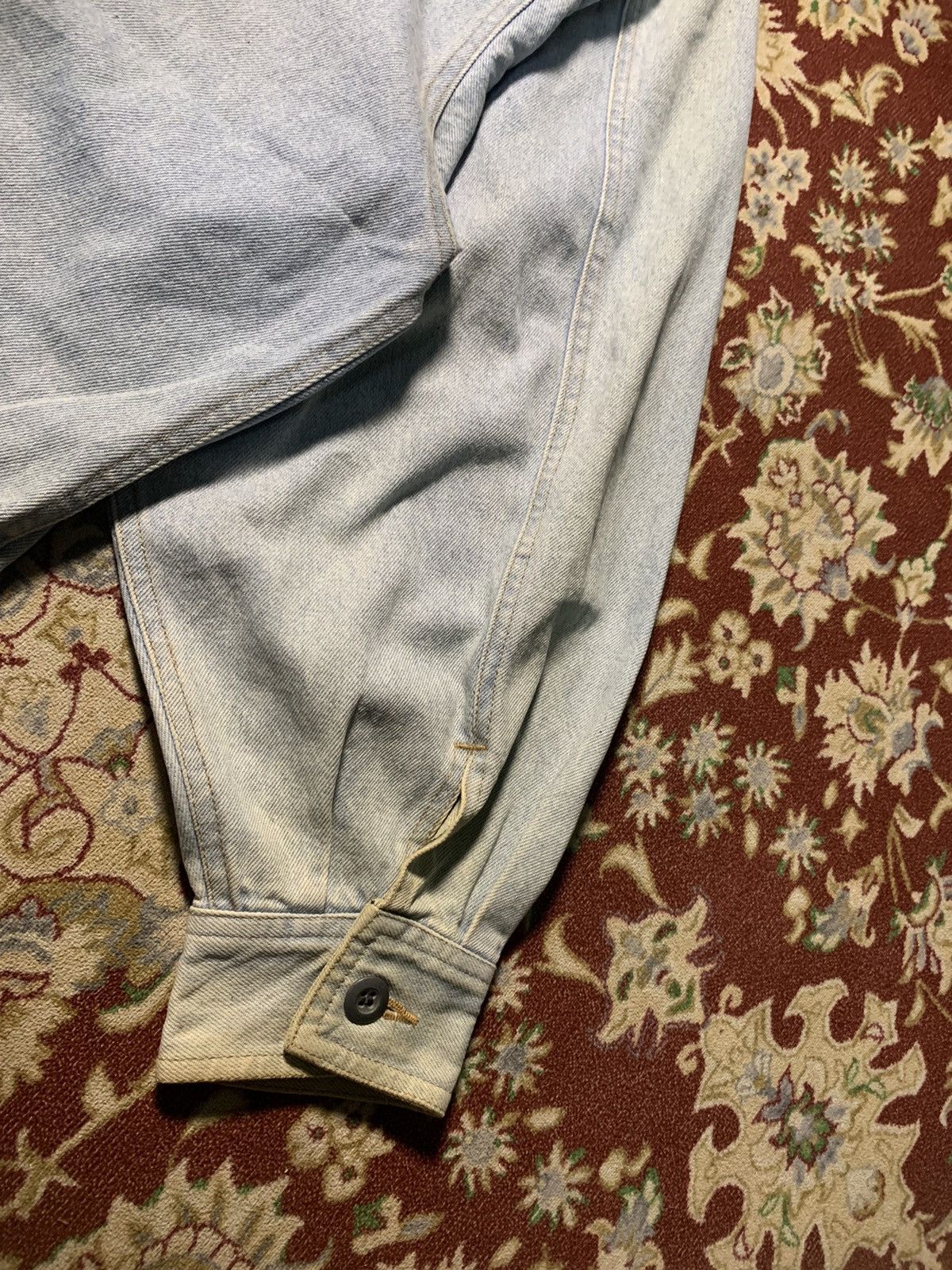 Marithe + Francois Girbaud 80s MARITHE FRANCOIS GIRBAUD DENIM JACKET BUCKLE SIDE Size US XL / EU 56 / 4 - 10 Thumbnail
