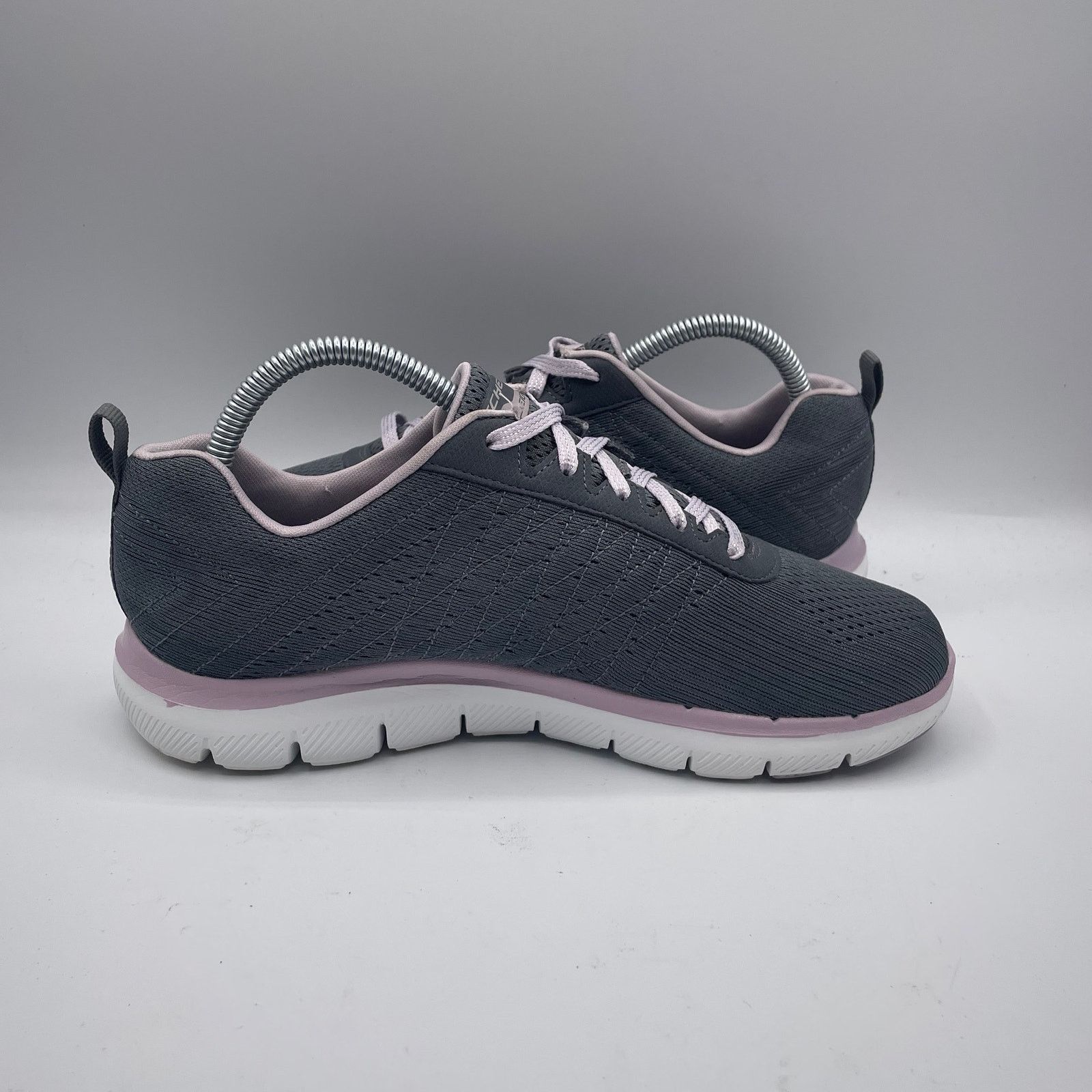 SKECHERS Skechers Flex Appeal 2.0 Break Free Shoes Gray Womens 8.5 Size US 8.5 / IT 38.5 - 5 Thumbnail
