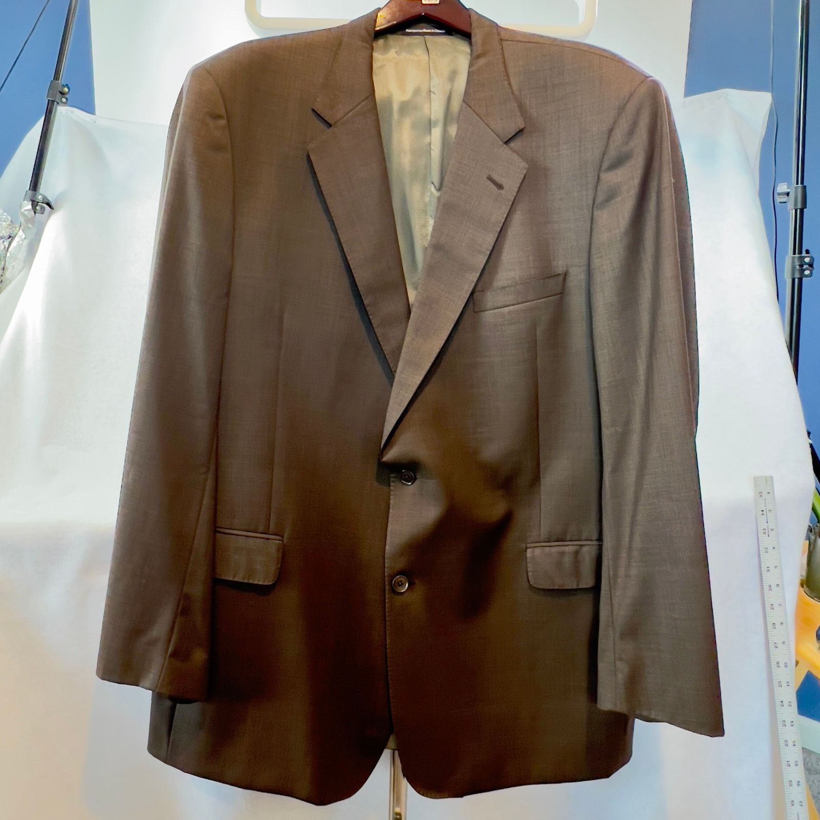 Coppley Suit Jacket Coppley for Rochester Big Tall 46XT 100% Wool Size 46L - 1 Thumbnail