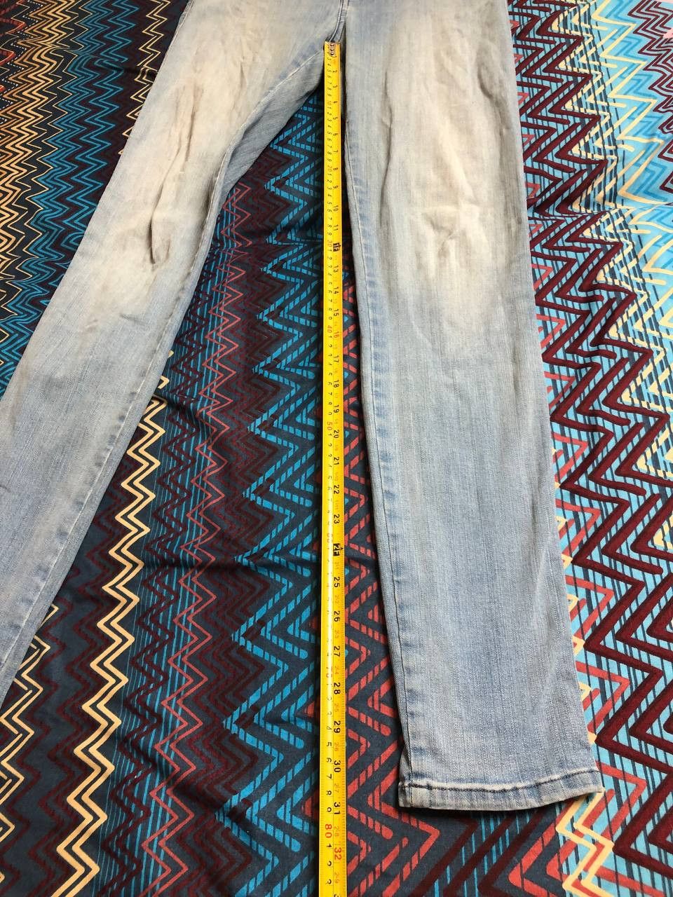 Diesel × Vintage Vintage Y2K Diesel Low Rise Slim Pants Washed Denim Jeans Size 28" / US 6 / IT 42 - 16 Thumbnail