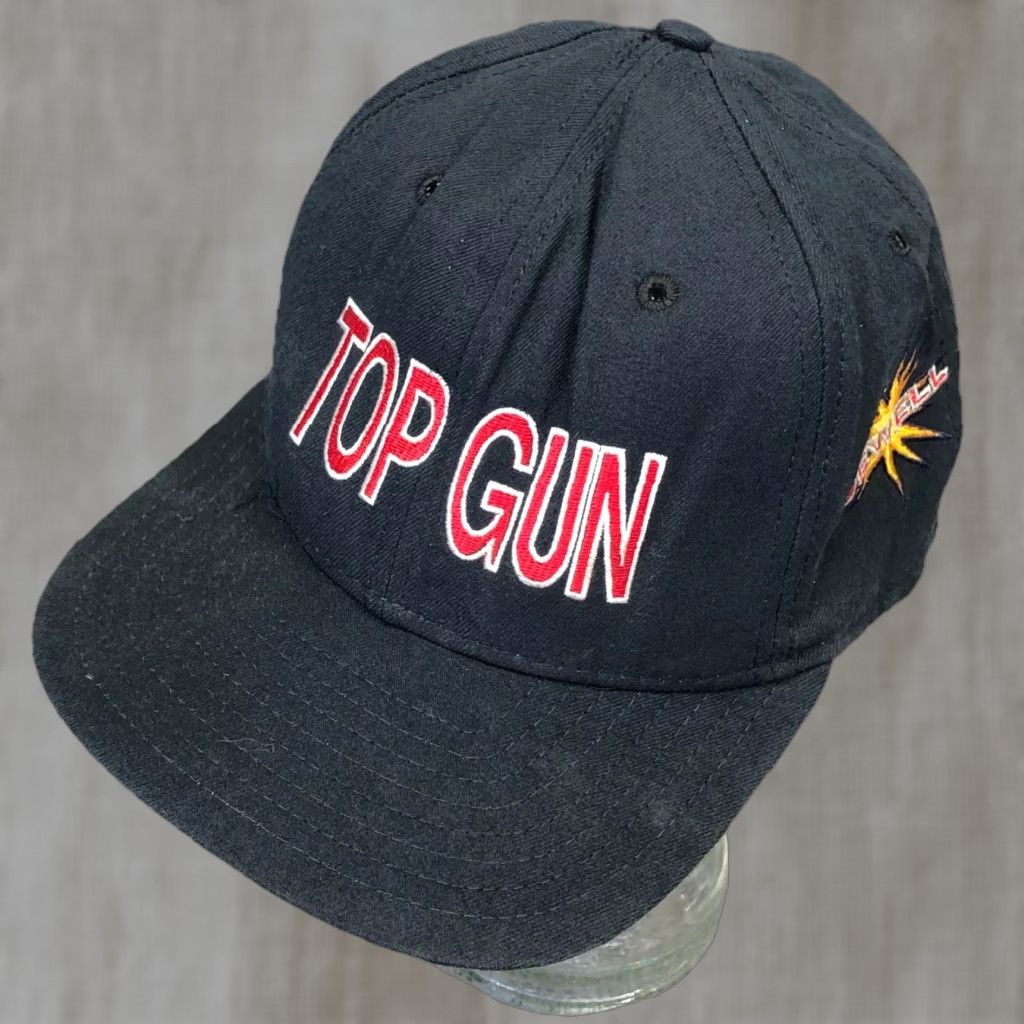 New Era Vintage New Era USA Made Cap Snap Back Hat Blue 80s 90s Top Gun Trucker Style Mens Cap Shorter Search Text Size US M / EU 48-50 / 2 - 1 Thumbnail