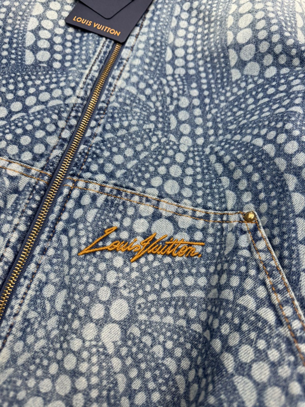Louis Vuitton × Yayoi Kusama Louis Vuitton YK zip up denim jacket Size US M / EU 48-50 / 2 - 4 Thumbnail