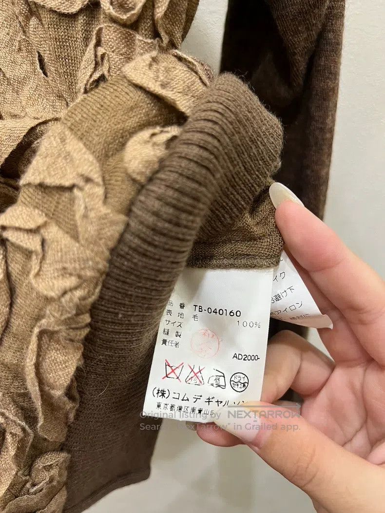 Comme des Garcons Comme Des Garcons Yuanbao collar rose logo wasteland style Size XS / US 0-2 / IT 36-38 - 5 Thumbnail