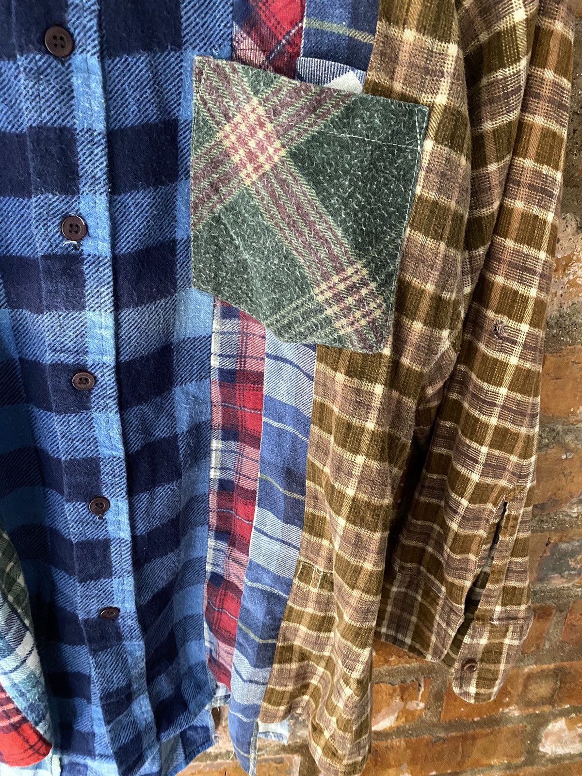 Needles 🔥RARE🔥OG 1990s Needles Pre-date Sonic Lab 7 cut flannel Size US M / EU 48-50 / 2 - 6 Thumbnail