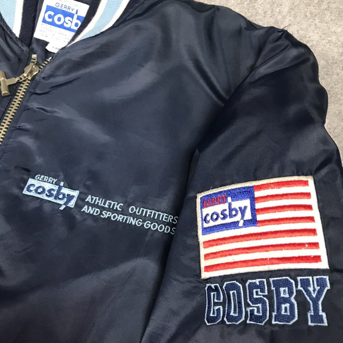 Japanese Brand VINTAGE COSBY NEW YORK EMBROIDERY JACKET Size US L / EU 52-54 / 3 - 7 Thumbnail