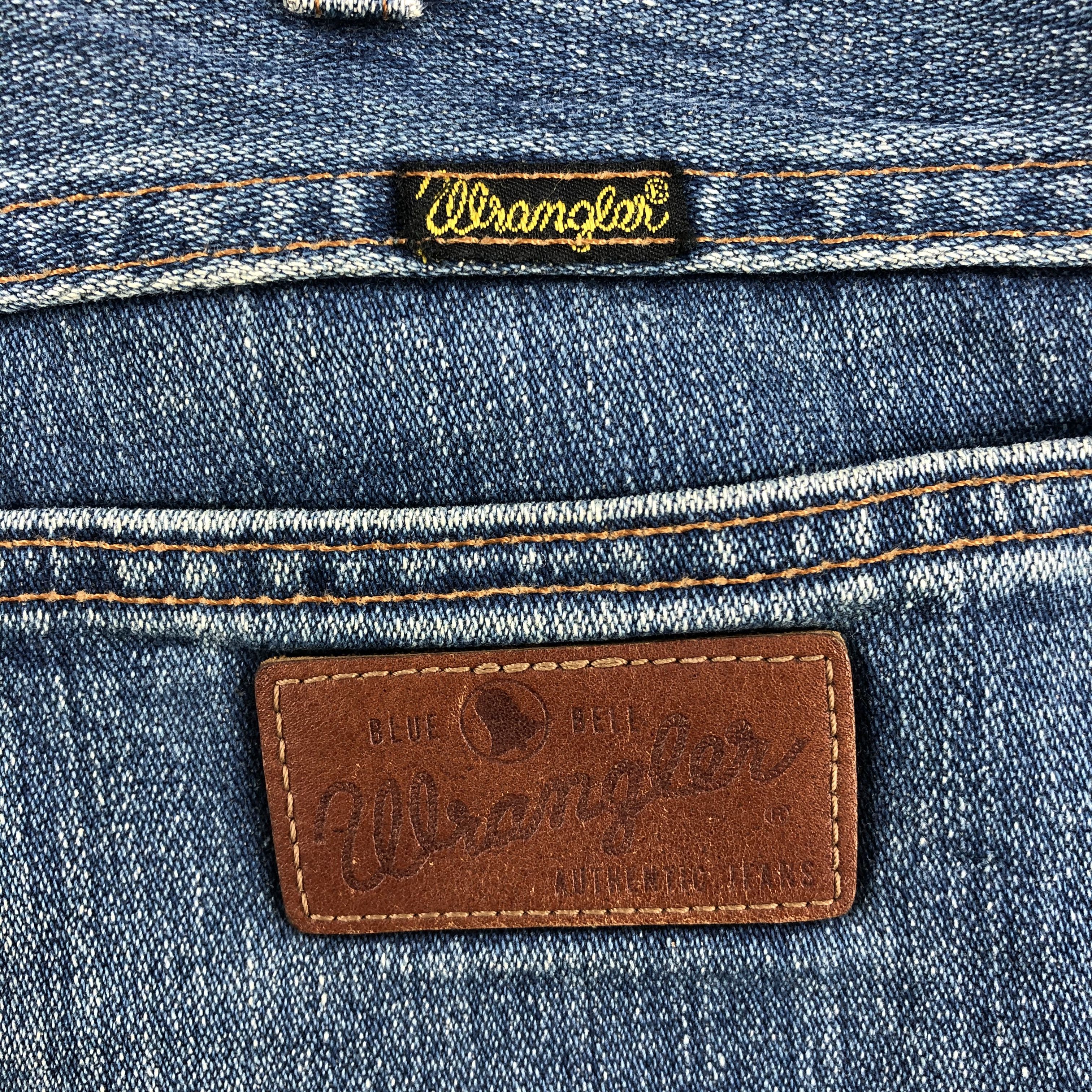 Vintage × Wrangler Vintage 90s Blue Wash Wrangler Jeans-JM2029 Size US 30 / EU 46 - 6 Thumbnail