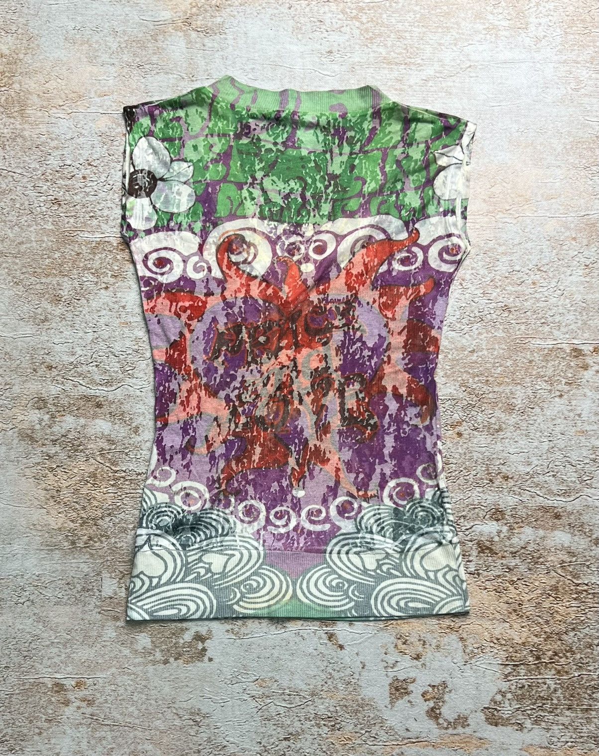 If Six Was Nine × Japanese Brand × Vintage Vintage Japanese crazy tank top Size S / US 4 / IT 40 - 4 Thumbnail