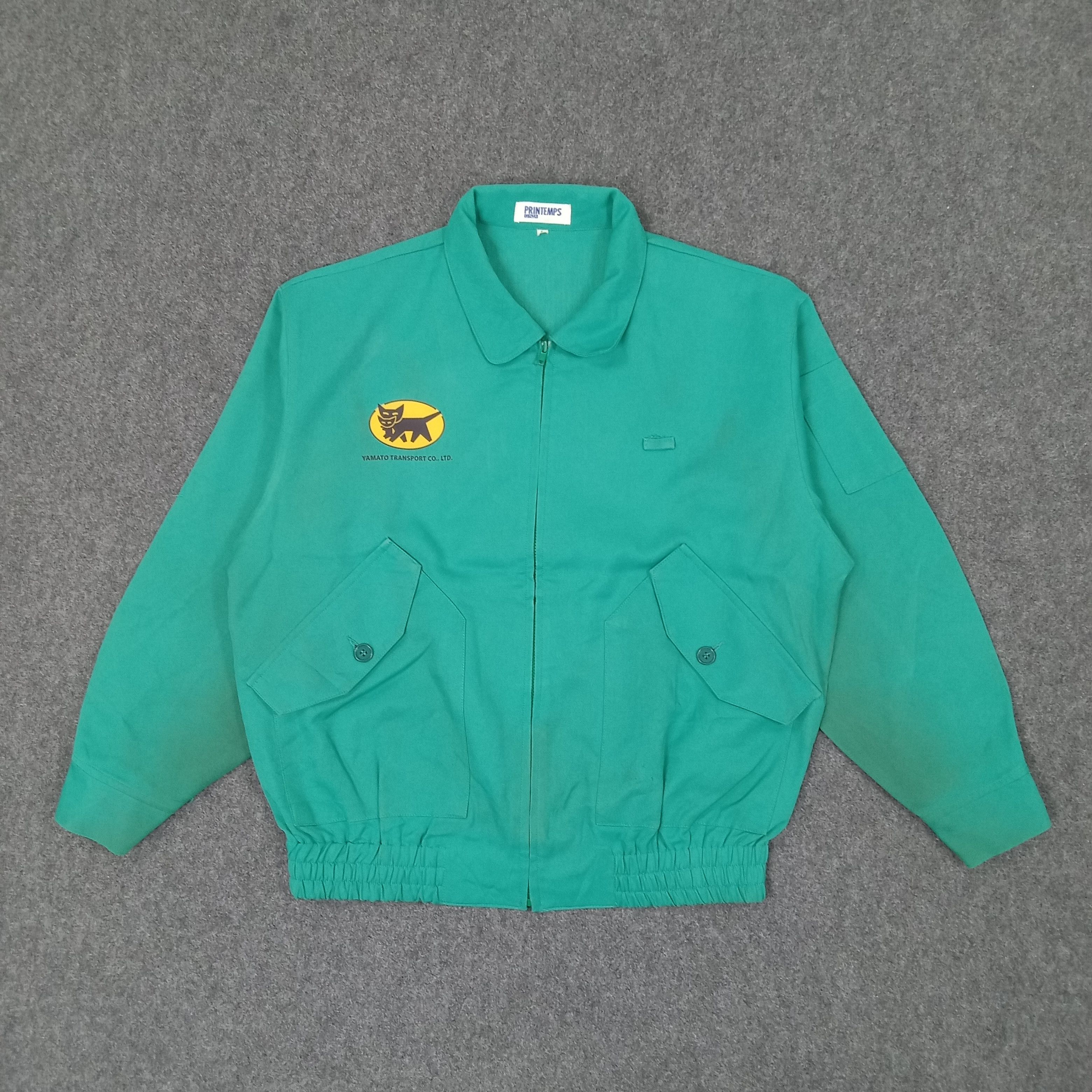 Japanese Brand × Vintage Yamato Transport Co Japanese Uniform Custom Jacket Size US L / EU 52-54 / 3 - 3 Thumbnail