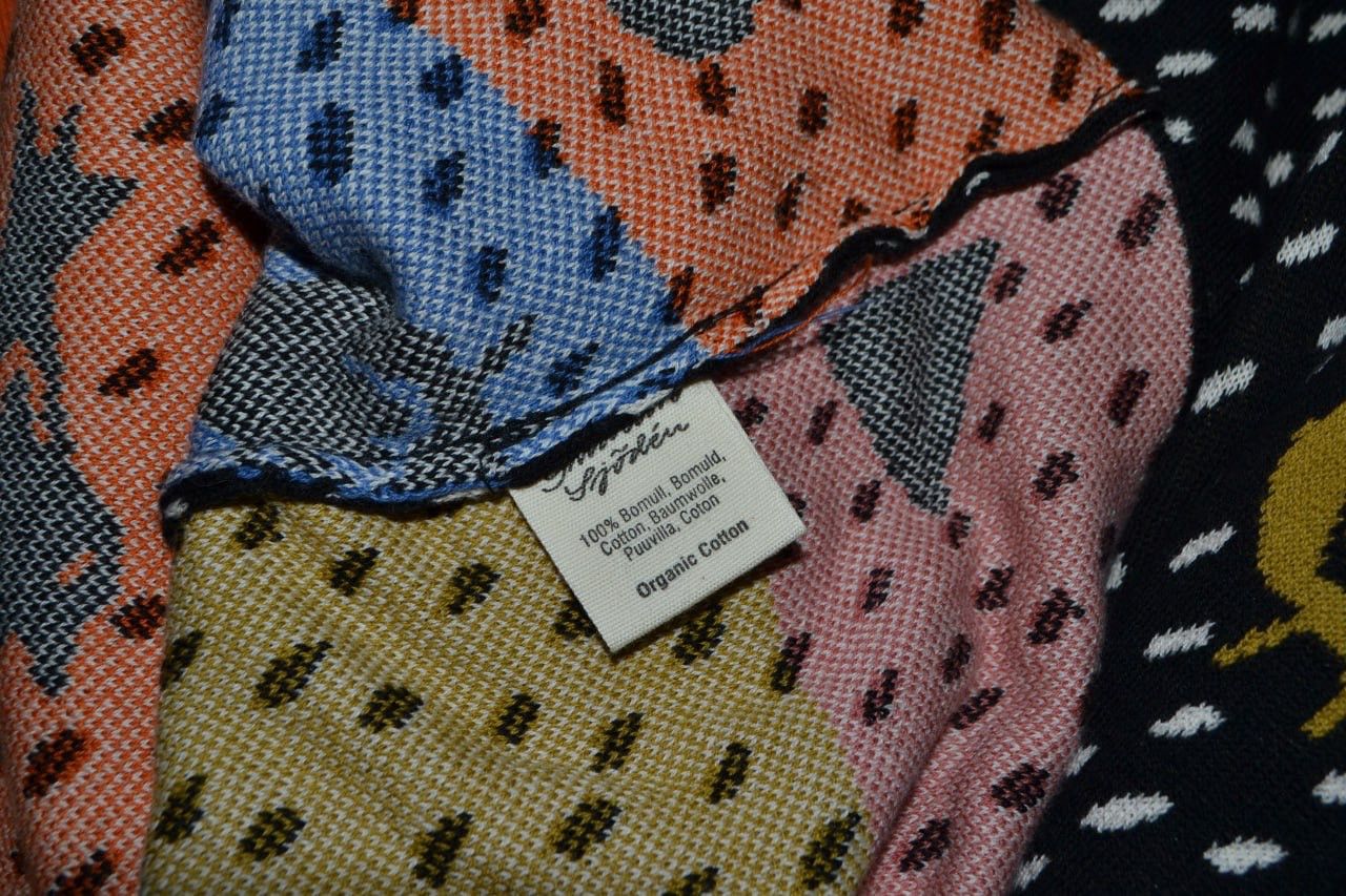 Designer × Desigual Gudrun Sjoden Black White Colorful Bird Pullover Sweater Size L / US 10 / IT 46 - 9 Thumbnail