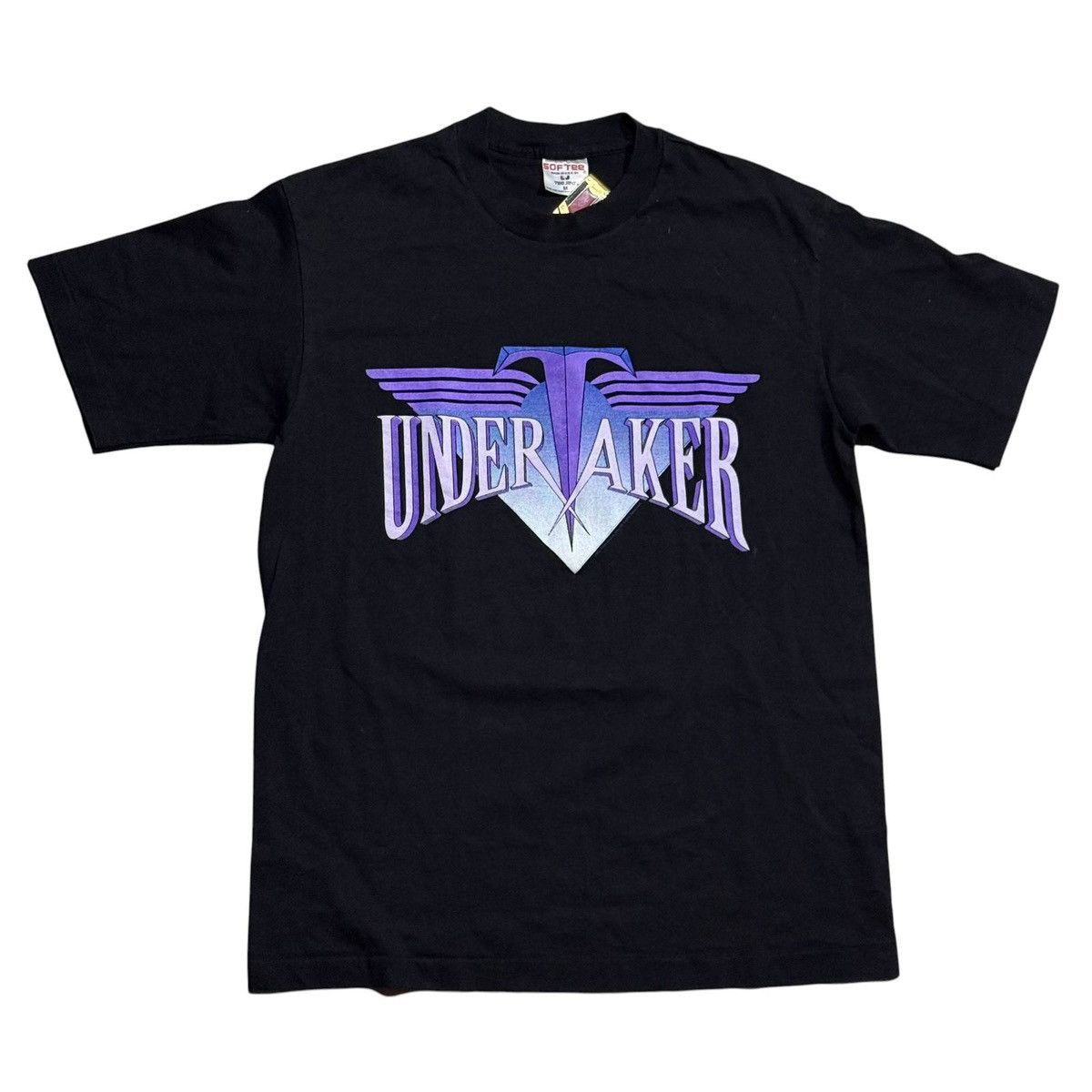 WWF Undertaker vintage tee logo wwf Size US M / EU 48-50 / 2 - 1 Thumbnail