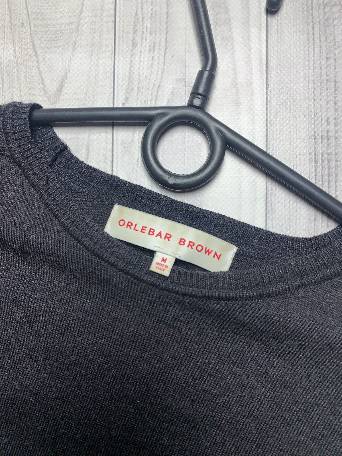 Orlebar Brown × Vintage Vintage Orlebar Brown sweater size M grey Size US M / EU 48-50 / 2 - 3 Thumbnail