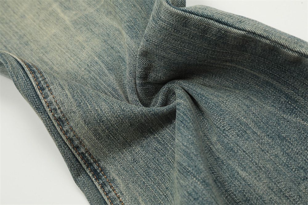 Japanese Brand × Jean Vintage distressed washed gradient men's punk casual jeans Size US 32 / EU 48 - 6 Thumbnail