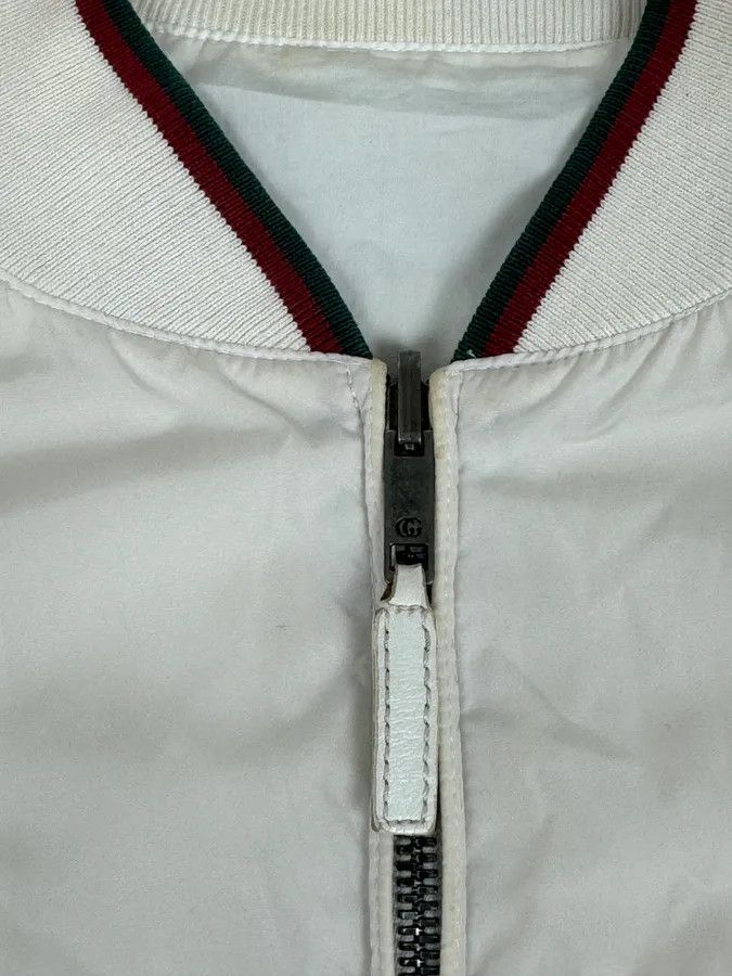 Gucci 2000s Gucci Creamy White Signature Jacket Size US M / EU 48-50 / 2 - 9 Thumbnail