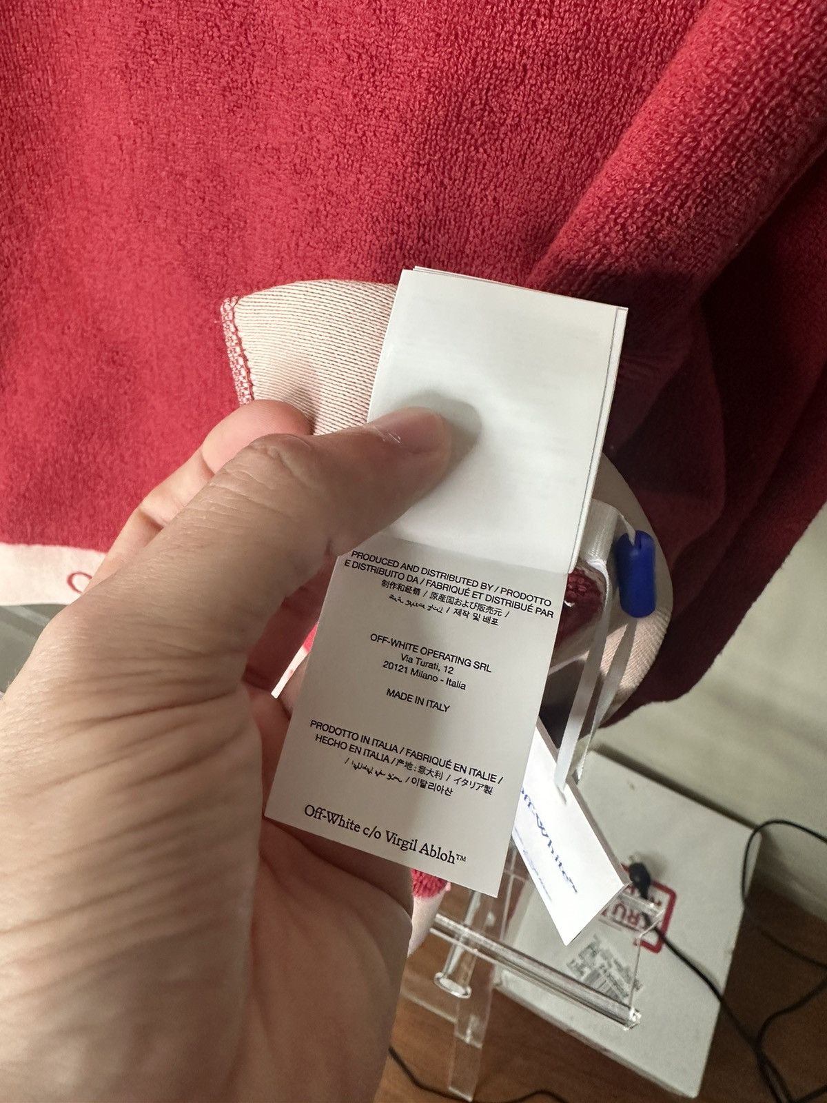 Off-White Off White x Jondal Beach Towel Size ONE SIZE - 10 Thumbnail