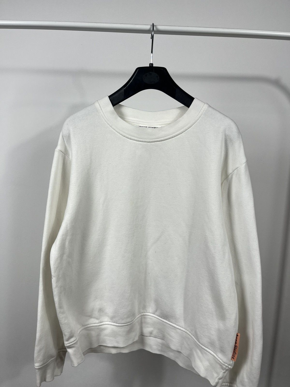 Acne Studios Acne Studios white cotton sweatshirt women’s size S Portugal Size S / US 4 / IT 40 - 2 Thumbnail