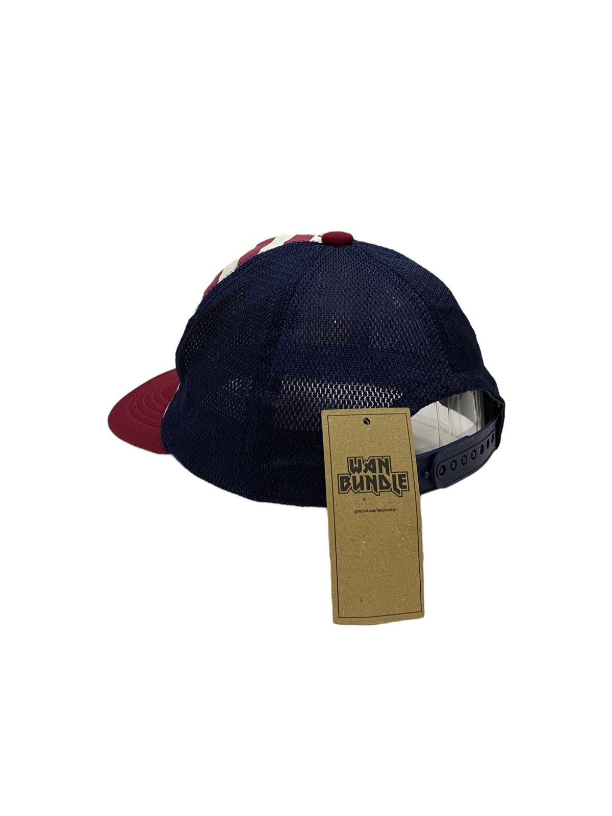 Hysteric Glamour Hysteric Glamour USA Flag Naked Woman Trucker Cap Size ONE SIZE - 4 Thumbnail