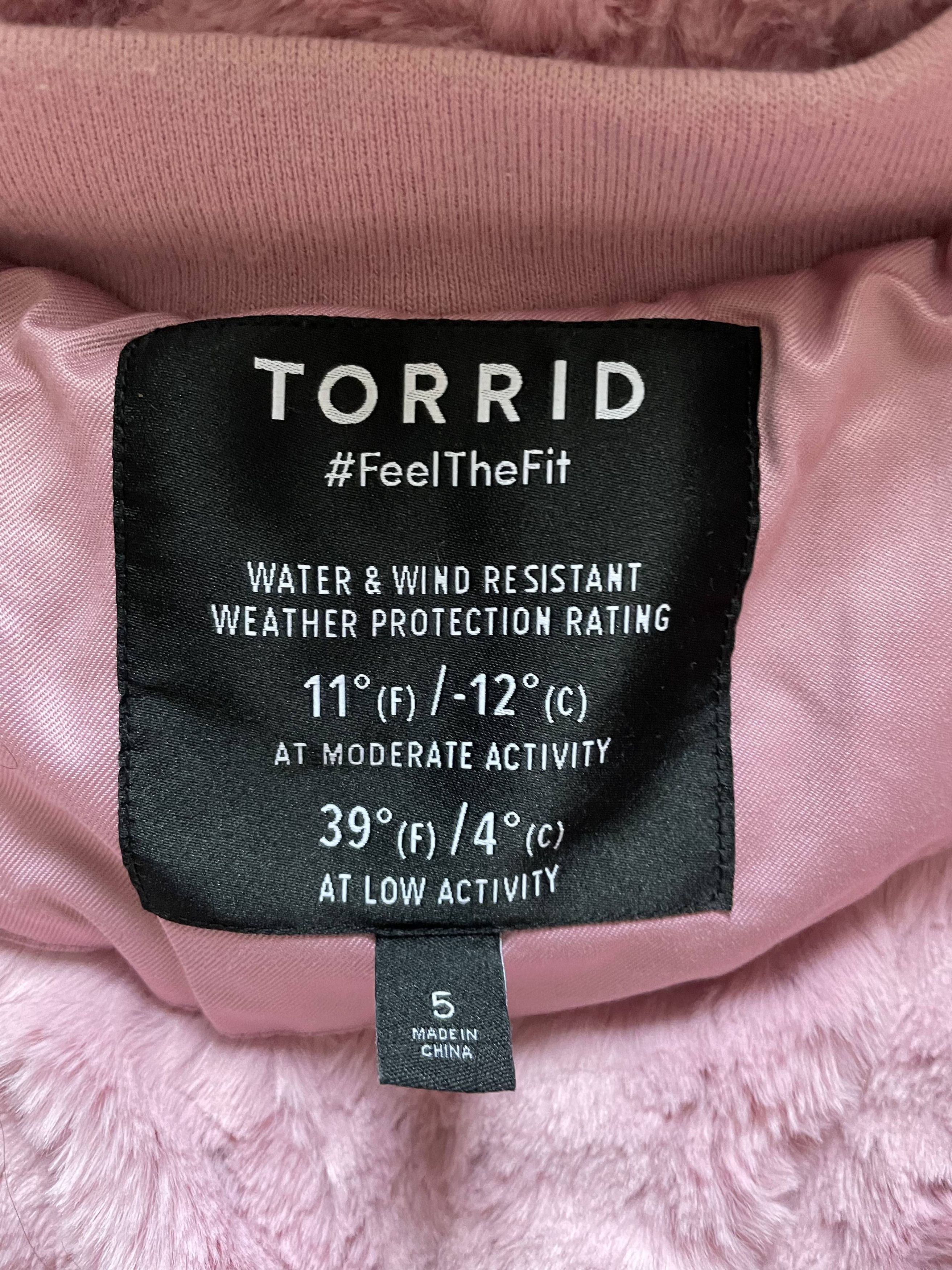 Torrid Torrid Pink Faux Fur Hood Parka Coat 5XL Size 4XL / US 24-26 - 2 Thumbnail